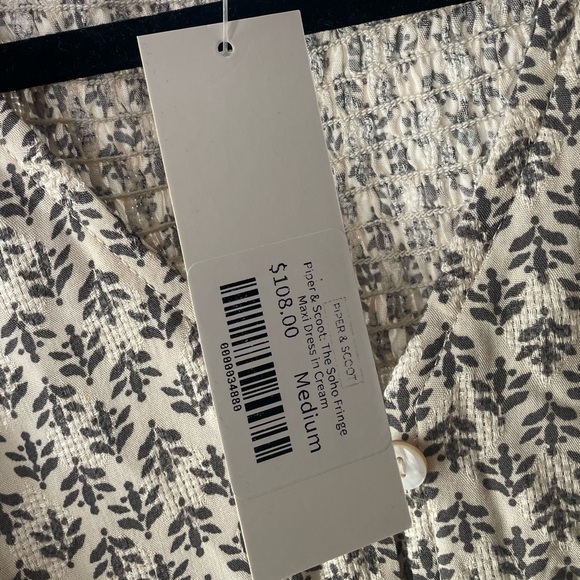 Piper and Scoot New with Tag maxi Boho Boutique Dress size M - Picture 3 of 3